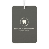 Elegante tandheelkundige Logo Luchtverfrisser (Achterkant)