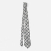 Elegante tartan ruit stropdas (Achterkant)