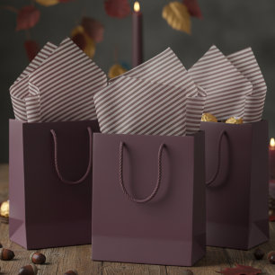 Elegante Taupe Grijs en Plum Dark Halloween Gestre Tissuepapier