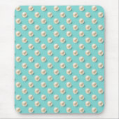 Elegante Teal & Parels Muismat (Voorkant)