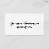 Elegante tekst | Gebarsten textuur achtergrond Visitekaartje (Voorkant)