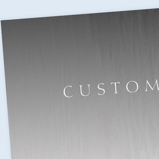 Elegante tekst op eenvoudige moderne grijze ombre  tissuepapier