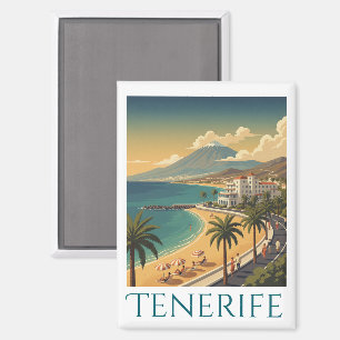 Elegante Tenerife Canarische Eilanden Reis Magneet
