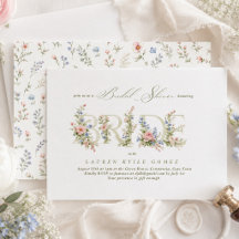 Elegante tere bloem lente BRUID Bridal Shower