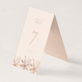 Elegante Terracotta Blush Waterverf Gepersonalisee Kaart