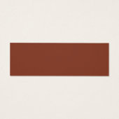 Elegante Terracotta bruiloft website RSVP kaart (Achterkant)