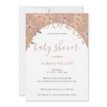 Elegante Terracotta Wildflower Waterverf Art