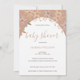 Elegante Terracotta Wildflower Waterverf Art Kaart