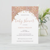 Elegante Terracotta Wildflower Waterverf Art Kaart (Staand voorkant)