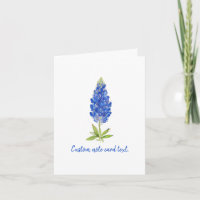 Elegante Texas Bluebonnet Bloem Art
