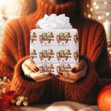 Elegante Thanksgiving gebladerte herfst herfst