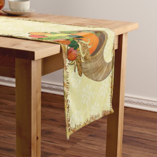 Elegante Thanksgiving Mixed Media EETKAMER Medium Tafelloper (Voorbeeld)