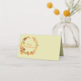 Elegante Thanksgiving vermakelijk Plaatskaartje