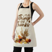 Elegante Thanksgiving vermakelijk Schort (Insitu)