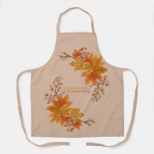 Elegante Thanksgiving vermakelijk Schort (Voorkant)