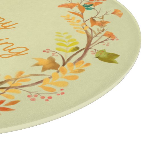 Elegante Thanksgiving vermakelijk Snijplank (Hoek)