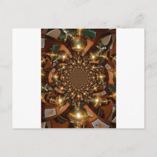Elegante theecultuur –  Samovars Briefkaart
