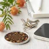 Elegante theecultuur –  Samovars Sleutelhanger (Zijkant)