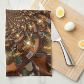 Elegante theecultuur –  Samovars Theedoek (Quarter Fold)