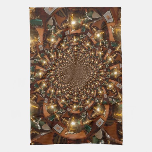 Elegante theecultuur –  Samovars Theedoek (Verticaal)