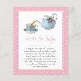 Elegante theekopjes baby shower theepartij boek ve