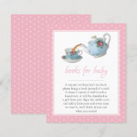 Elegante theekopjes baby shower theepartij boek ve