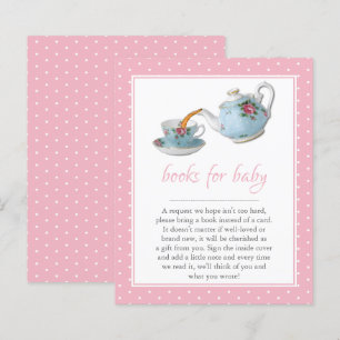 Elegante theekopjes baby shower theepartij boek ve
