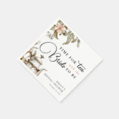 Elegante Theepartij Bruidsfeest Servet (Hoek)