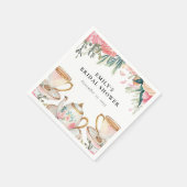 Elegante Theepartij Bruiloft Feest Servet (Hoek)