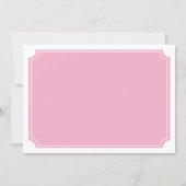 Elegante Theepartij Kaart (Achterkant)