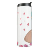 Elegante thermische kunst Mok (Gedraaid links)