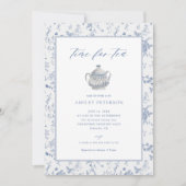 Elegante tijd voor Tea Vrijgezellenfeest Kaart (Voorkant)