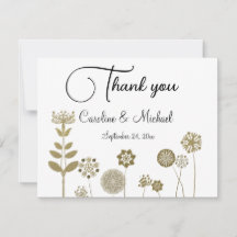 Elegante tijdloze zachte gouden bloemen minimalism