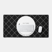 Elegante toekomstige advocaat check patroon gepers bureaumat (Keyboard & Muis)