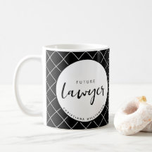 Elegante toekomstige advocaat check patroon gepers