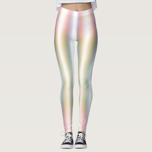 Elegante Top TemplateTrendy Modern Kleurrijk Leggings (Voorkant)