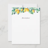 Elegante Toscana foto bruiloft Save The Date (Achterkant)