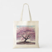 Elegante Tote Bag met Kersenbloesem (Achterkant)