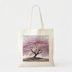 Elegante Tote Bag met Kersenbloesem