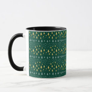 Elegante touch van Kerstmis Mok
