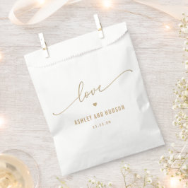 Elegante Touch Wedding Engagement Party Favoriete  Bedankzakje