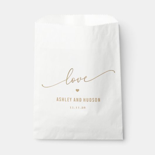 Elegante Touch Wedding Engagement Party Favoriete  Bedankzakje (Voorkant)