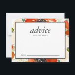 Elegante traditionele bloemadviezen voor de bruid advieskaart<br><div class="desc">Elegante tradities Winterbloemadviezen voor de bruid Advieskaart met donkergroene achterkant.  Ik heb een ontwerp gebruikt van Create the Cut.</div>