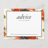 Elegante traditionele bloemige advies voor de brui (Voorkant)