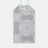 Elegante traditionele foto bruiloft gunst Labels Cadeaulabel (Achterkant)