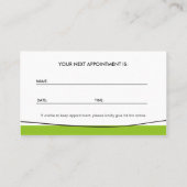 Elegante Tree of Life Symbool - Afspraak Afsprakenkaartje (Achterkant)