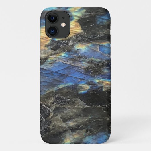Elegante trendy chique labradorite kristallen stee Case-Mate iPhone case (Achterkant)