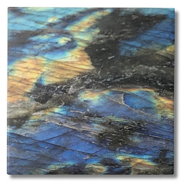 Elegante trendy chique labradorite kristallen stee tegeltje