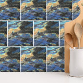 Elegante trendy chique labradorite kristallen stee tegeltje