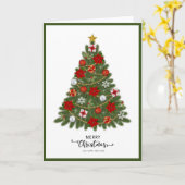 Elegante trendy eigentijdse gevouwen kaart (Gele Bloem)